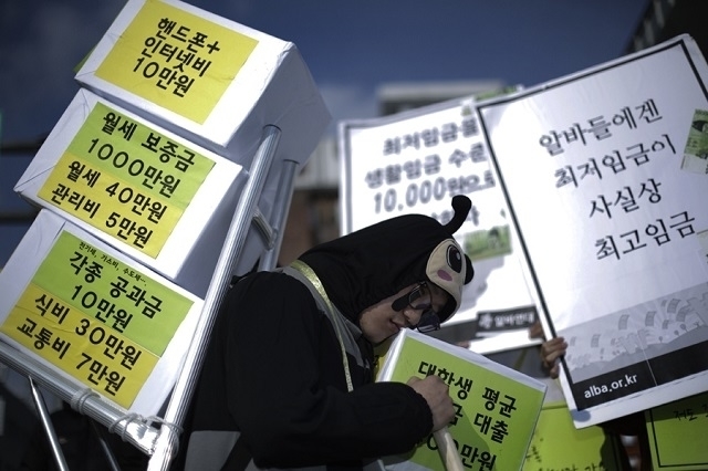 ▲ 대학은 더는 미래를 보장하지 않은 채, 빚과의 도박장으로 변했다. ⓒ프레시안(최형락)